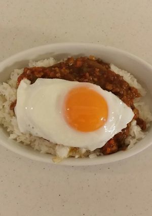 フライパンで作るキーマカレー-レシピのメイン写真