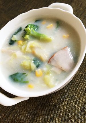 白菜と豆乳のごちそうスープ-レシピのメイン写真