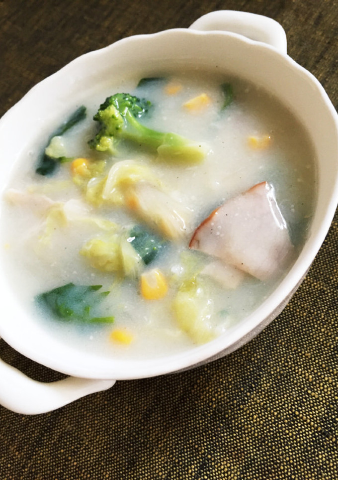 白菜と豆乳のごちそうスープ-レシピのメイン写真