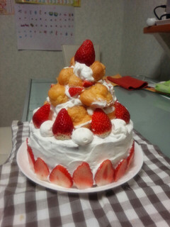 2014 クリスマスケーキ-レシピのメイン写真