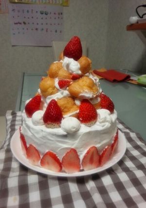 2014　クリスマスケーキ-レシピのメイン写真