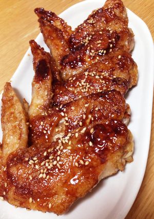 名古屋名物！手羽先の甘辛タレ-レシピのメイン写真