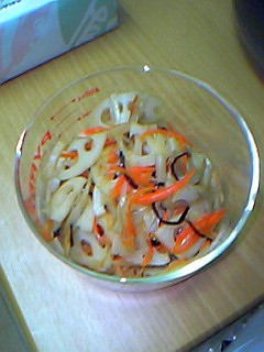お醤油いらずのきんぴら。-レシピのメイン写真