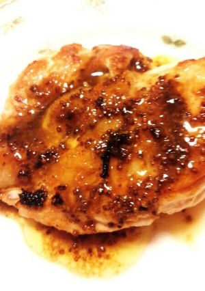 鶏もも肉のソテー☆粒マスタードソース-レシピのメイン写真