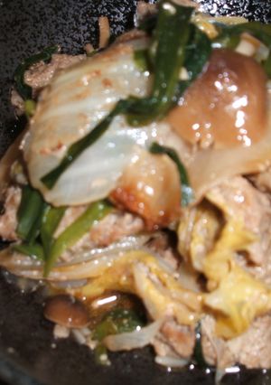 手抜っき～必見！白菜とひき肉の重ね蒸し-レシピのメイン写真