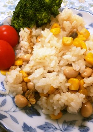 ワンルームご飯★炊くだけアサリピラフ-レシピのメイン写真