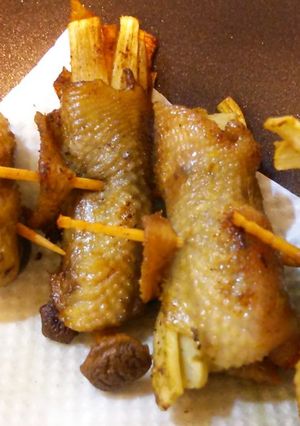鶏皮の野菜巻きフライド-レシピのメイン写真