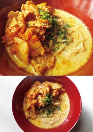 寒い日に！ピリ辛美肌豆乳豚キムチラーメン-レシピのメイン写真