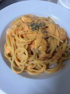 エビのトマトクリームパスタ(∩´∀`)∩-レシピのメイン写真