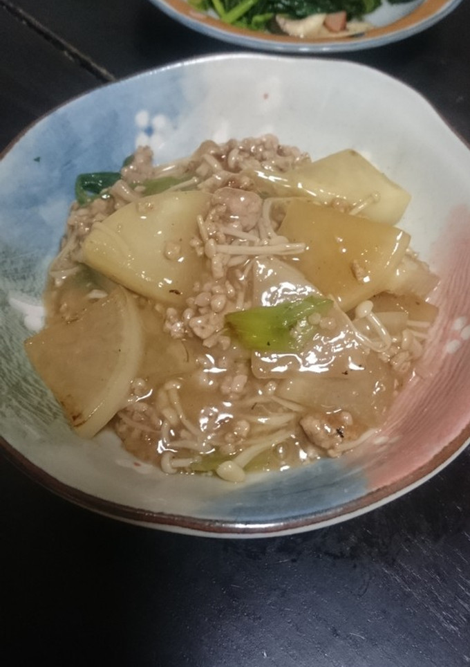 ☆簡単♪大根と豚挽き肉の煮物☆-レシピのメイン写真