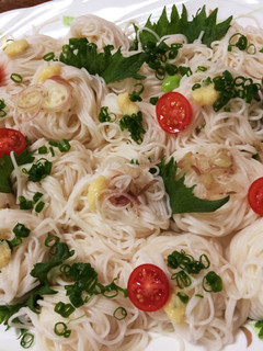 一つの束ごと味が楽しめる♡飾り素麺-レシピのメイン写真