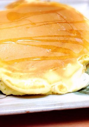 材料３！フワフワホットケーキ♡-レシピのメイン写真