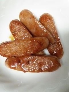 男子弁当に!焼き肉のタレ味ソーセージ!-レシピのメイン写真