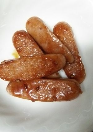 男子弁当に！焼き肉のタレ味ソーセージ！-レシピのメイン写真