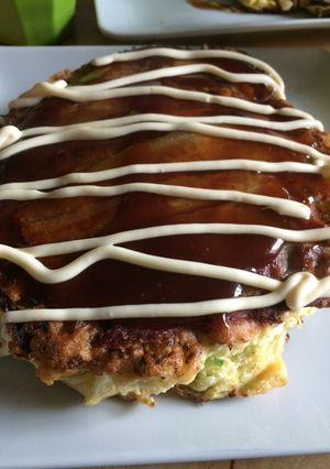 ふわふわお好み焼き-レシピのメイン写真