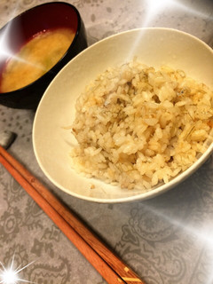 ジャコととろろ昆布の炊き込みご飯-レシピのメイン写真