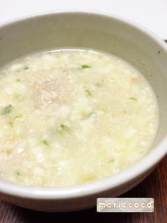 白子(たち)とお豆腐のとろとろスープ♡-レシピのメイン写真