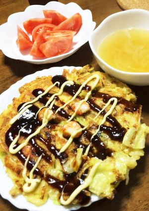 お好み焼き-レシピのメイン写真