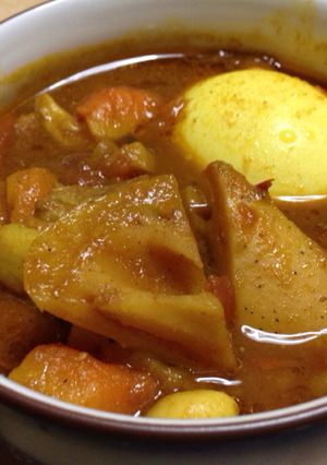 圧力鍋☆簡単！菊芋＆蓮根スープカレー-レシピのメイン写真