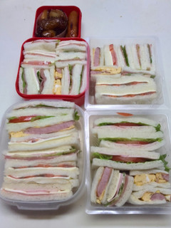 サンドイッチ弁当-レシピのメイン写真