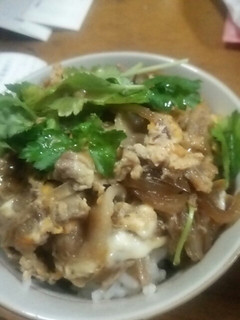 フライパンで作る豚卵丼!-レシピのメイン写真
