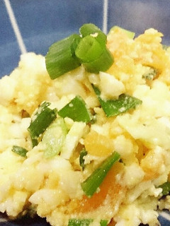 おつまみにも♪たまごとネギの中華風サラダ-レシピのメイン写真