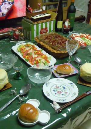 クリスマスパーティー　ミートローフ　他-レシピのメイン写真