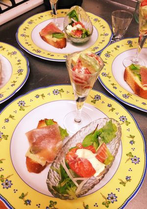 前菜三号(^○^)フランスパンのせ-レシピのメイン写真