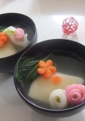 お正月に❤とっても可愛いお雑煮❤-レシピのメイン写真