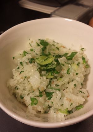 パセリと長ネギの胡麻ご飯-レシピのメイン写真