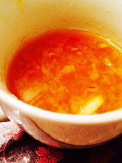 喉に効く 食べるホットドリンク-レシピのメイン写真