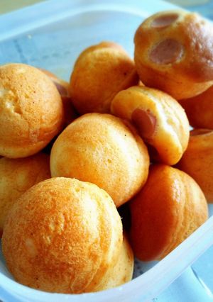 たこ焼き器で一口ケーキ-レシピのメイン写真