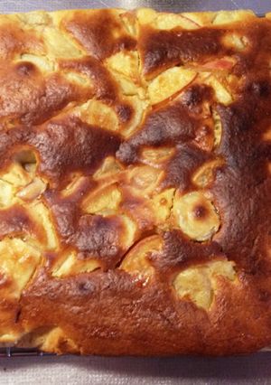 林檎とバナナのオリーブオイルケーキ-レシピのメイン写真
