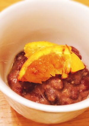 小豆と甘酒のぜんざい風☆マクロビスイーツ-レシピのメイン写真