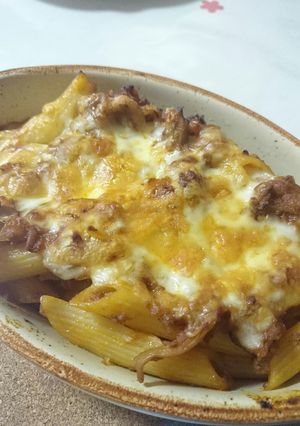 ミートソース救済♬ペンネチーズ焼き♡-レシピのメイン写真