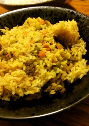 カレーの翌日☆炊き込みカレーピラフ-レシピのメイン写真