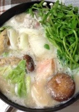 体が温まる酒粕鍋-レシピのメイン写真
