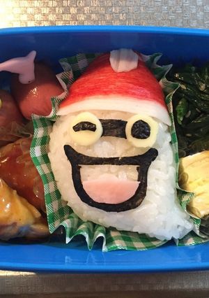 ウィスパーサンタのキャラ弁♪-レシピのメイン写真