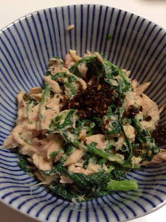 春菊のツナ和え-レシピのメイン写真