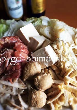 鶏ごぼう鍋-レシピのメイン写真