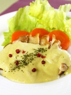 鶏肉のソテー さつま芋ソース-レシピのメイン写真