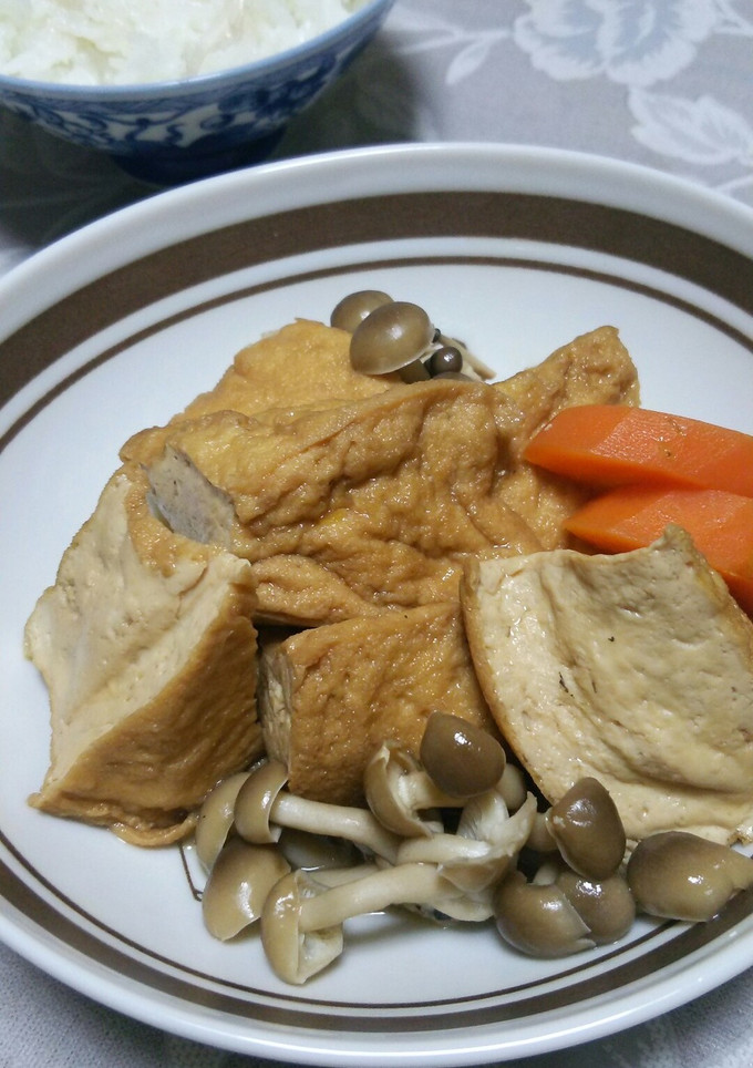 厚揚げの煮物（がんもどきも可）-レシピのメイン写真