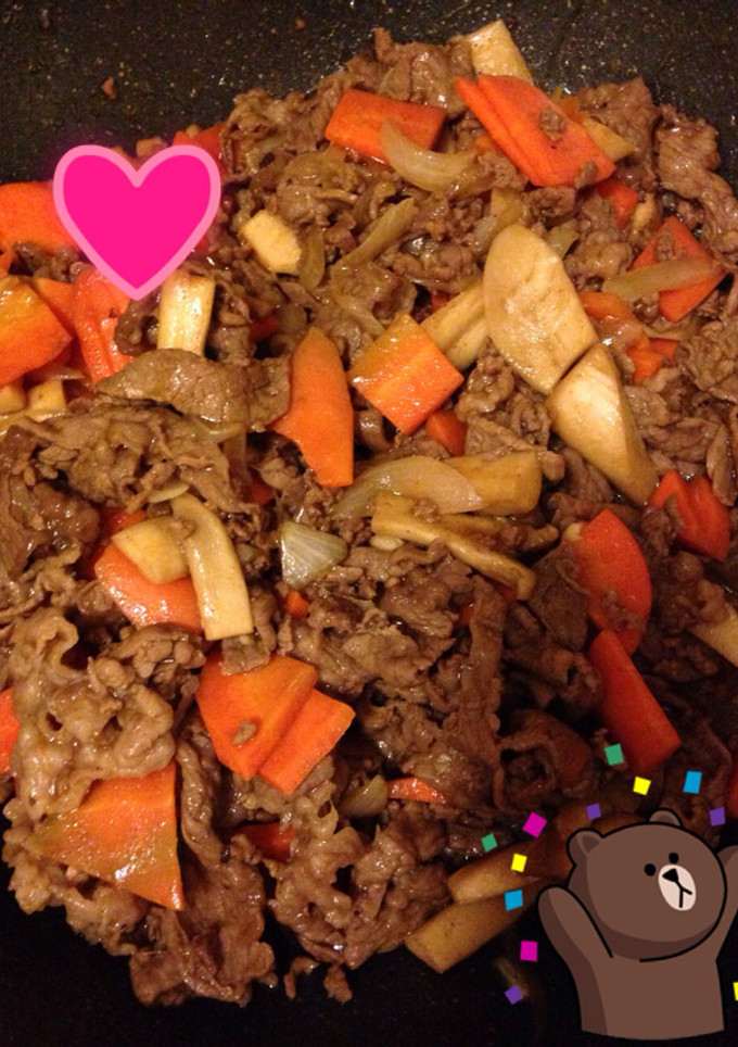 エリンギと牛肉のオイスターソース炒め-レシピのメイン写真