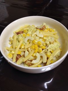 マカロニ白菜ちくわのマヨカレーあえ-レシピのメイン写真