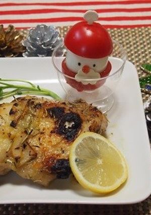 塩レモンハーブのローストチキングリル焼き-レシピのメイン写真