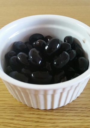 黒豆煮 圧力いらずで簡単♪-レシピのメイン写真