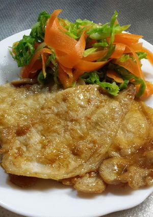 ガムシロを使った豚の甘辛焼き-レシピのメイン写真