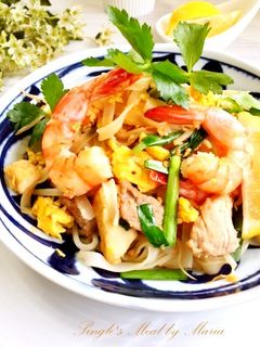 タイ料理*本格派パッタイ(タイ焼きそば)-レシピのメイン写真