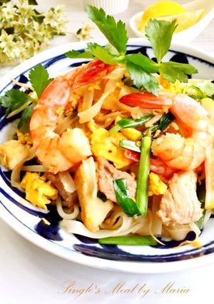 タイ料理＊本格派パッタイ(タイ焼きそば）-レシピのメイン写真
