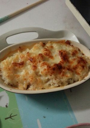 こんがりご飯のチーズ焼き-レシピのメイン写真
